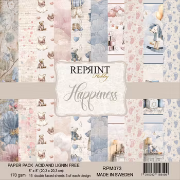 Reprint - Happiness Collection Paperpack - 8x8