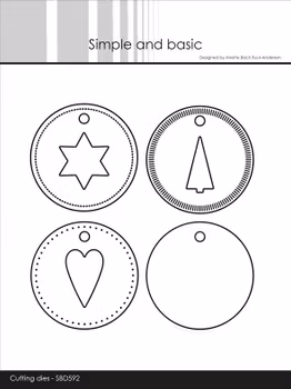 Simple and Basic die "Round tags"