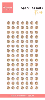 Marianne Design Sparkling dots "Fire"