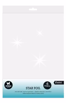 Studio Light Star Foil Transparent (6pcs)