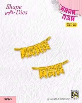 Nellie's Choice • Shape Dies Girl/Boy Flags