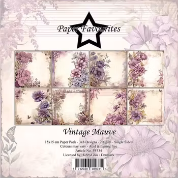 Paper Favourites Paper Pack "Vintage Mauve"