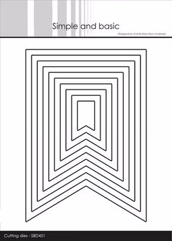 Simple and Basic die "A6 Fishtail"