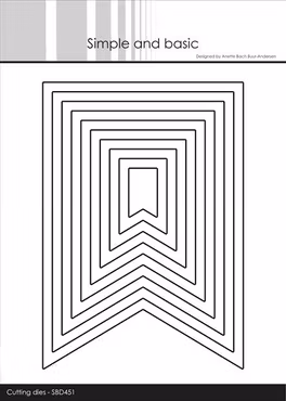 Simple and Basic die "A6 Fishtail"