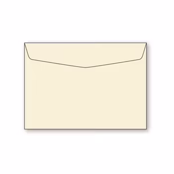 Kuvert C6 - 10 st ljusgul