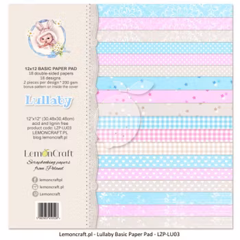 LemonCraft Basic Paper Pad - Lullaby