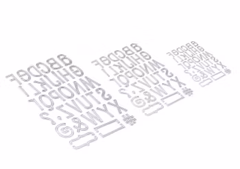 Elizabeth Craft Designs Dies - Planner Essentials 23 Retro Alphabet Trio