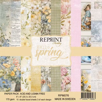 Reprint - Hello Spring Collection Paperpack - 8x8