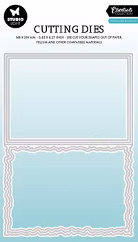 Studio Light Dies "Torn Edge Cardshape rectangle"