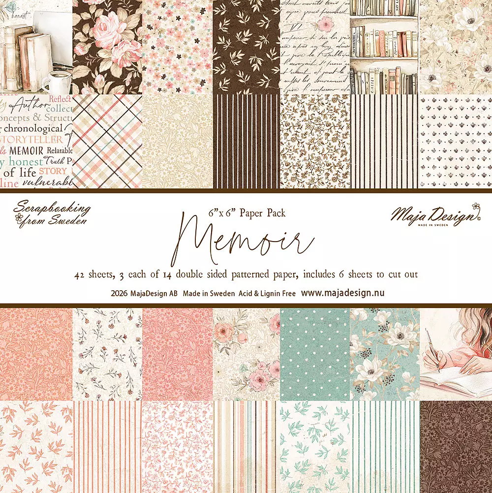Maja Design Memoir Paper pack 6x6