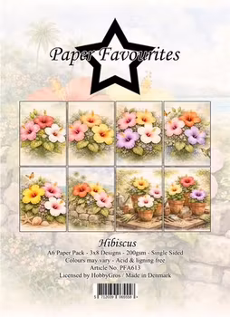 Paper Favourites Paper Pack "Hibiscus" A6