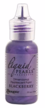 Ranger Liquid Pearls Dimensional Pearlescent Paint Blackberry