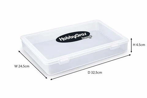 HobbyGros Storage "Plastic Storage Box - A4"