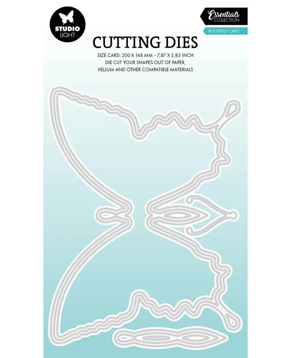 Studio Light Butterfly Card Essentials Cutting Dies