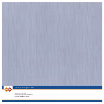 Card Deco Essentials Linen cardstock Old Blue