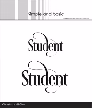 Simple and basic Clearstamp - Student