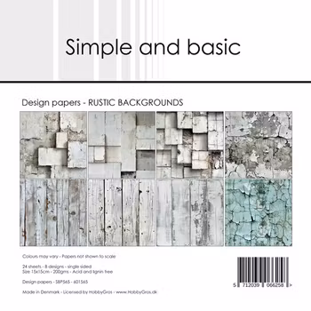 Simple and Basic Design Papers "RUSTIC BACKGROUNDS"