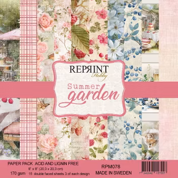 Reprint - Summer Garden Collection Paperpack - 8x8