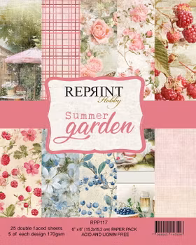 Reprint - Summer Garden Collection Paperpack - 6x6