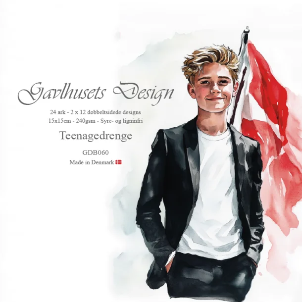 Gavlhusets Design - Block 6'' - Blok 6'' - Teenagedrenge