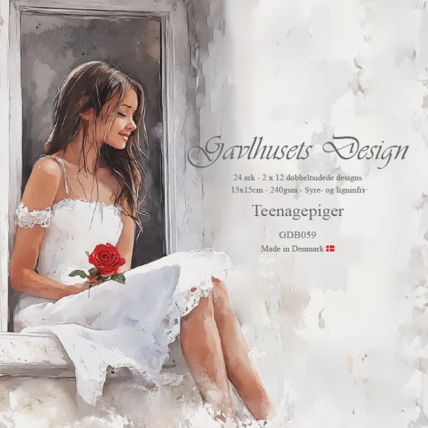 Gavlhusets Design - Block 6'' - Blok 6'' - Teenagepiger