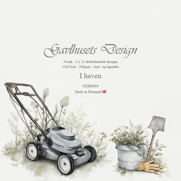 Gavlhusets Design - Block 6'' - Blok 6'' -  I haven