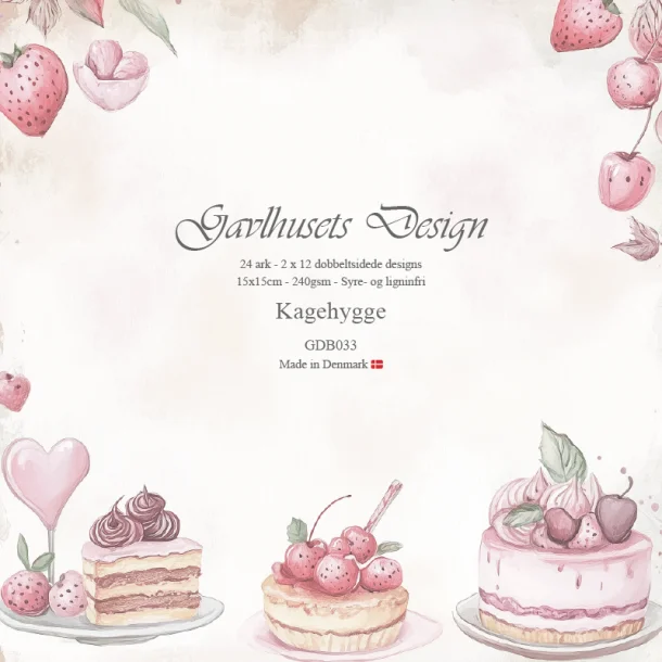 Gavlhusets Design - Block 6'' - Kagehygge