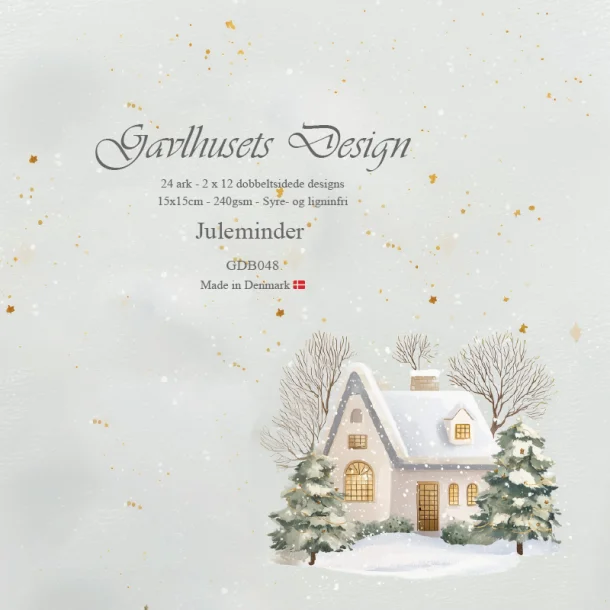 Gavlhusets Design - Block 6'' - Juleminder