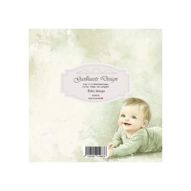 Gavlhusets Design - Block 6'' - Blok 6'' -   Baby drenge