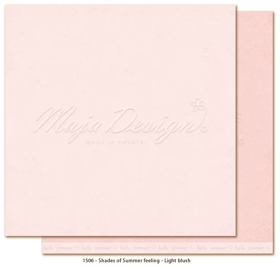 Mono - Summer Feeling - Light Blush