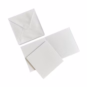Kort/Kuvert "Pure White"- 3x3" / 76x76mm