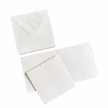 Kort/Kuvert "Snow White"- 3x3" / 76x76mm