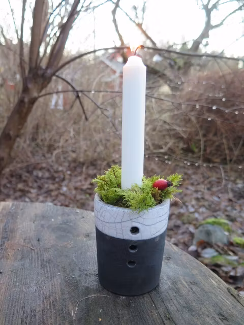 Kruka/ljuslykta raku