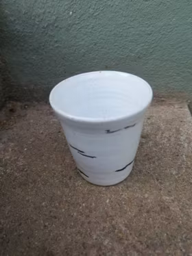 Björkmugg vit