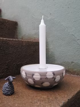 Ljusfat "Fårfest" SLUTSÅLD