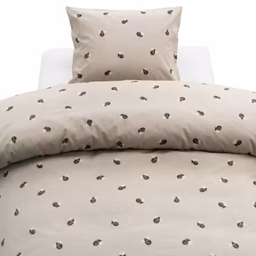 Humla Sand Bäddset  Borganäs of Sweden Enkeltäcke 150x210