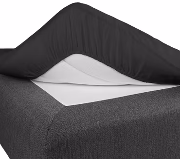 Dra på lakan Svart 180x200 Borganäs of Sweden