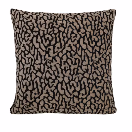 Dillon Kuddfodral Beige/Svart Leopard 45x45 Redlunds