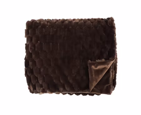 Grace pläd 130x170 choklad Redlunds