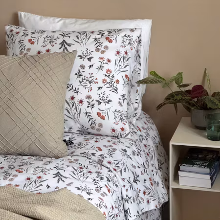 Bäddset Juliana Orange/Grön 150x210 cm by Wille