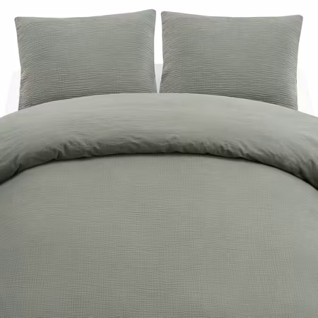Bäddset Rolling Grön Borganäs of Sweden Dubbeltäcke 220x210