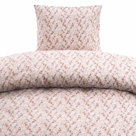 Bäddset Havtorn Peach Borganäs of Sweden Enkeltäcke 150x210