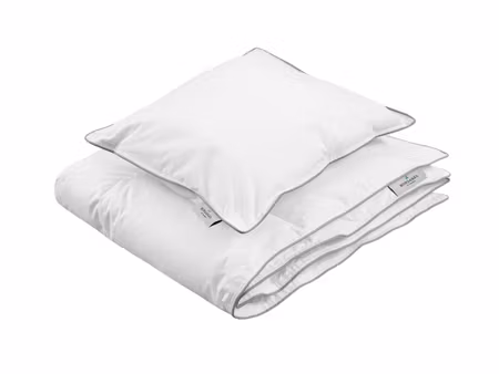 Lyxfiber Kudde 28x35 cm + Täcke 70x80 cm för Barnvagn  Borganäs of sweden