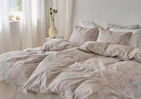 Floret Sand Bäddset Borganäs of Sweden Enkeltäcke 150x210