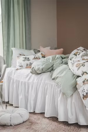 Elton Grön Bäddset Nina Royal Enkeltäcke 150x210