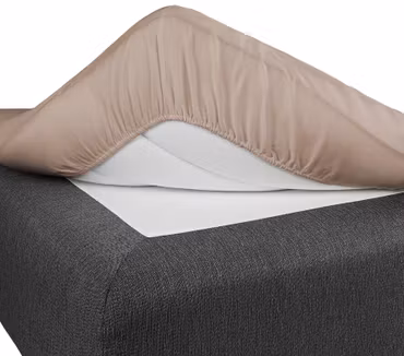 Dra på lakan Brun 180x200