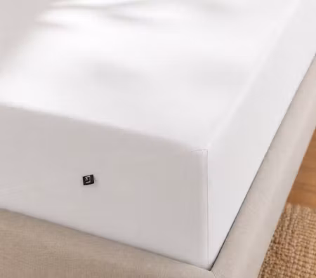 Kuvertlakan Percale vit Kosta Linnewäfveri