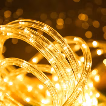 Premium Outdoor Rope Light 25 m – Extendable, Dimmable, Warm White 2200K – IP65