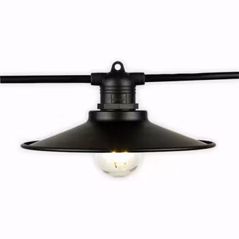 Aluminum Lampshade for string lights