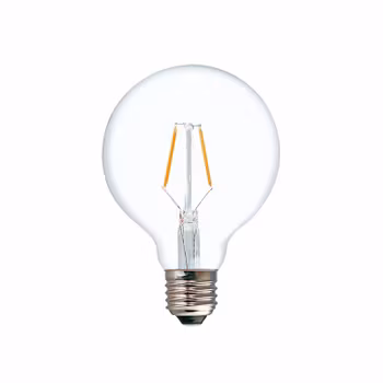 LY Sweden LED Bulb G80 Dimmable Clear 2W 2200K E27